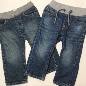 Lot of 2 Baby Jeans 18-24 mo